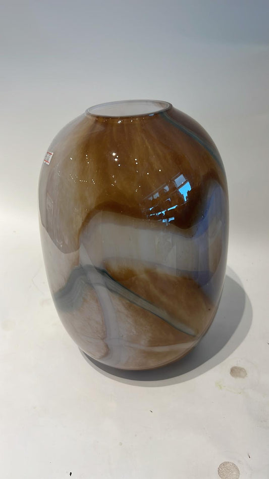 HM VASE BROWN